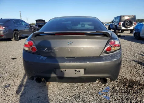 2007 Hyundai Tiburon Gs z USA, uszkodzony, nr VIN KMHHM66D57U258775